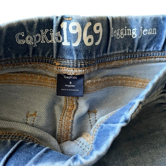 Lot of 4 pair of Gap Kids stretch denim legging jeans and pants in Girls’ size 8 - Picture 10 of 16